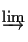 $\varinjlim{\Large\mathstrut}$